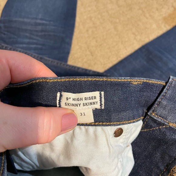 Madewell Skinny Skinny High Rise Jeans EUC 31 - Picture 4 of 11